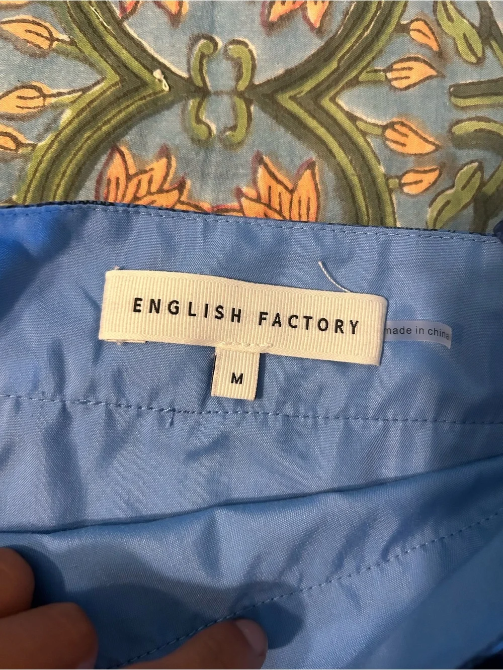 English Factory bold blue